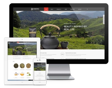 广州茶叶公司英文网站建设