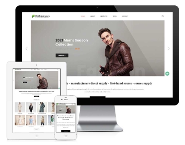 广州服饰公司英文网站建设